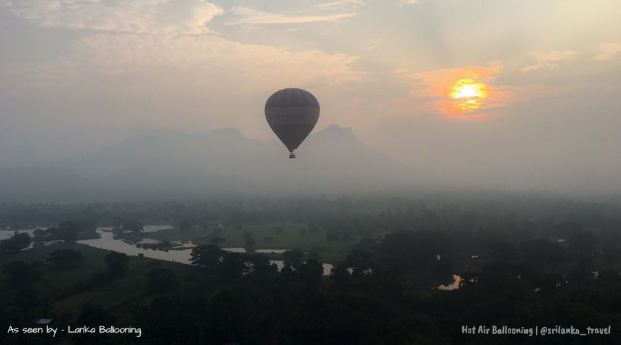 Hot Air Balloon Tours Sri Lanka