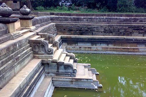 Famous Structures in Anuradhapura Sri Lanka