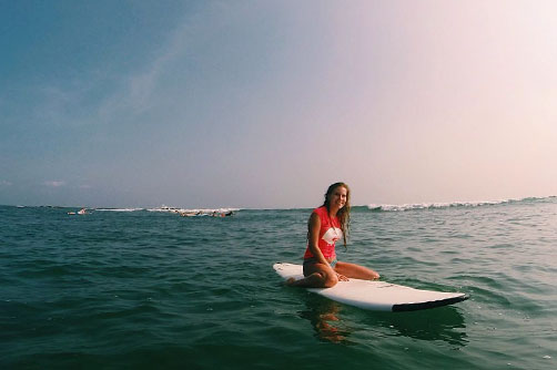 Mirissa Surfing